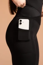 Rep Mid-Rise Leggings - Slika 3